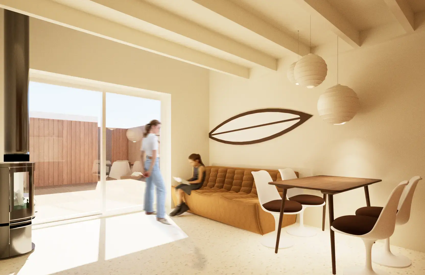Le Nid — aménagement Cap Ferret — vue 3