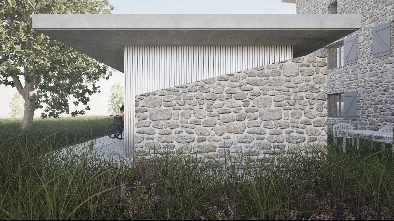 Le Pavillon — greffe contemporaine Montemboeuf — vue 3